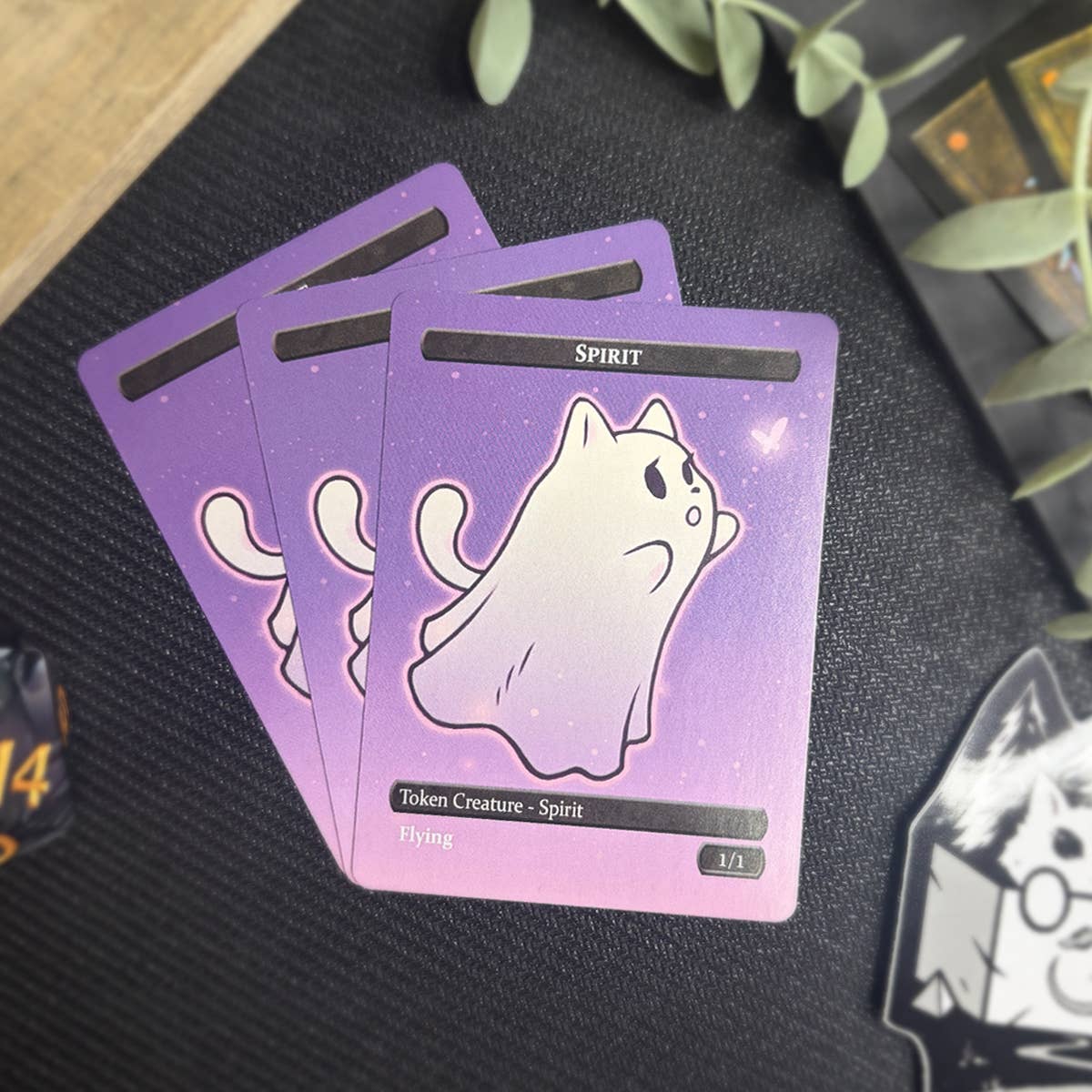 Spirit & Cat Token Set