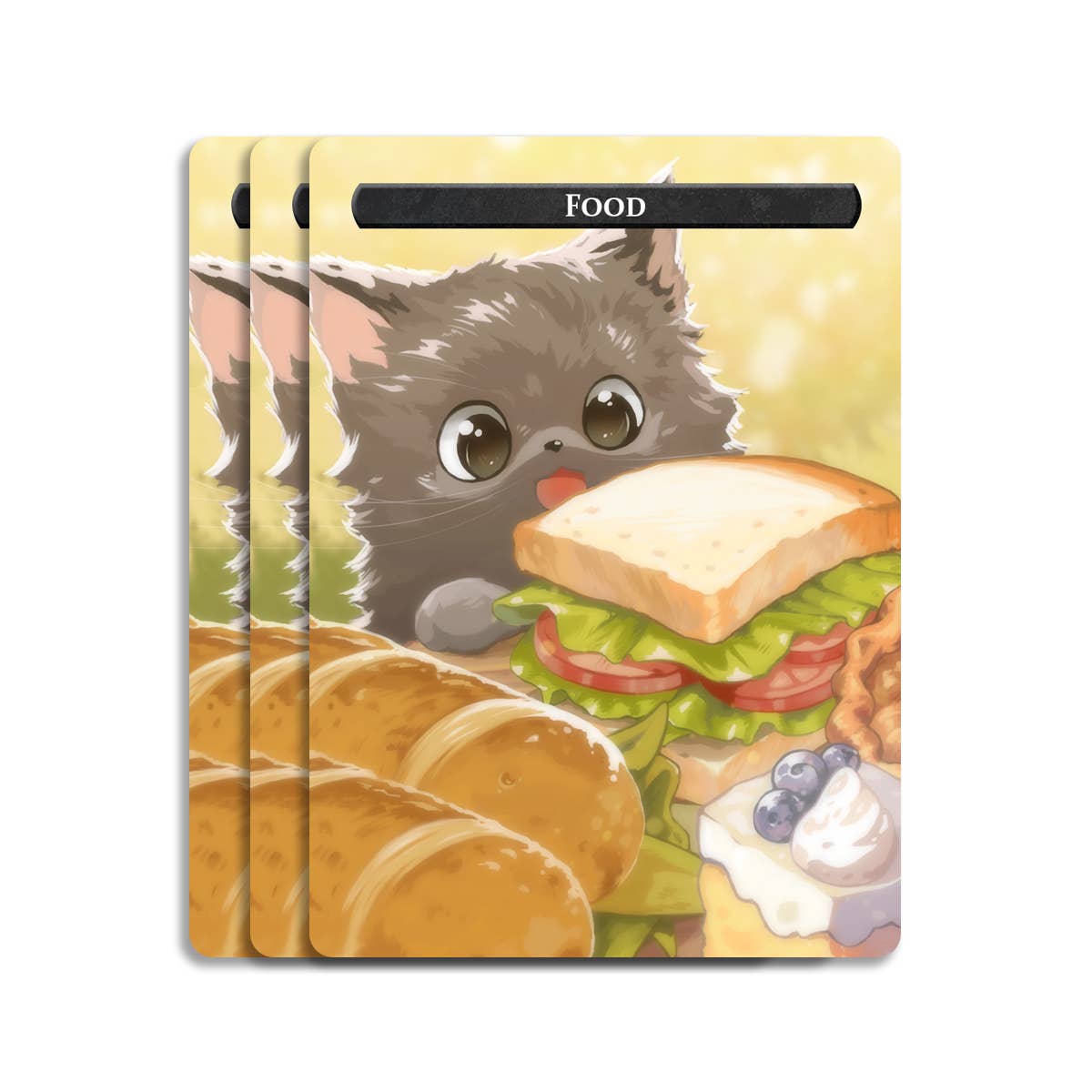 Squirrel & Food Token Set