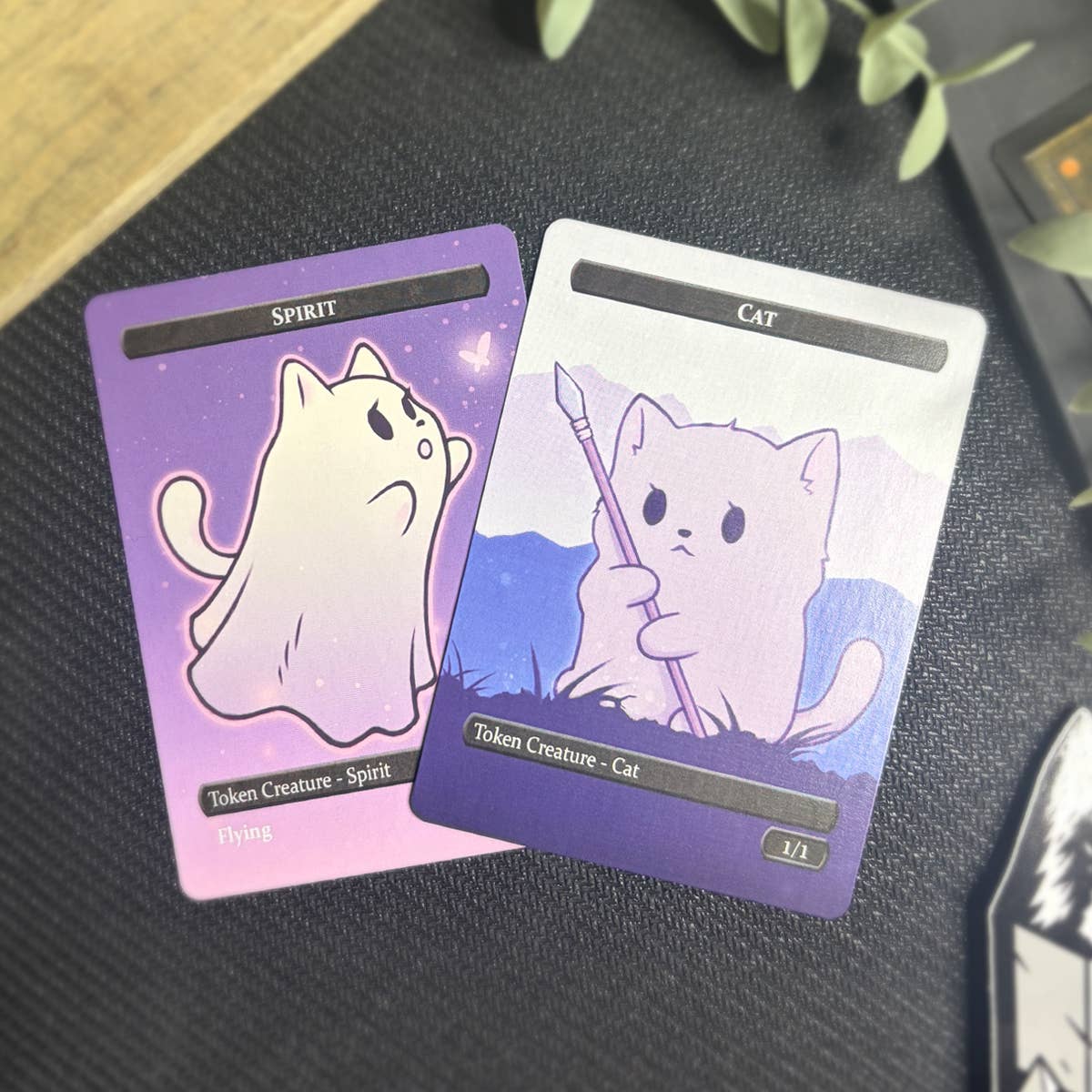 Spirit & Cat Token Set