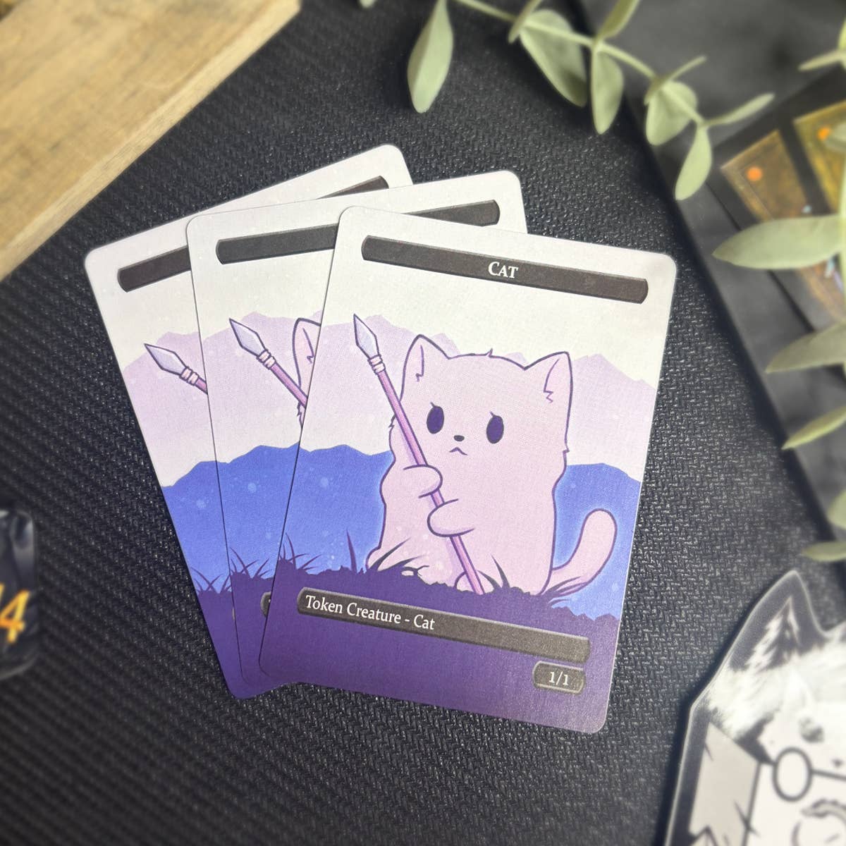 Spirit & Cat Token Set