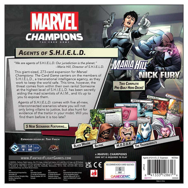 Marvel Champions LCG: Agents of S.H.I.E.L.D Expansion