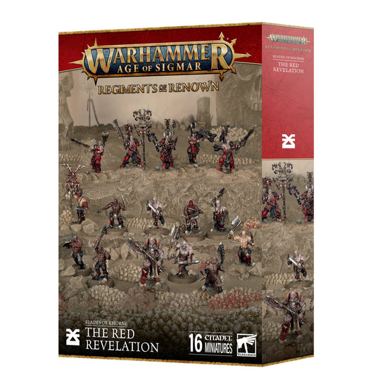 Warhammer: Blades of Khorne Regiments of Renown - The Red Revelation