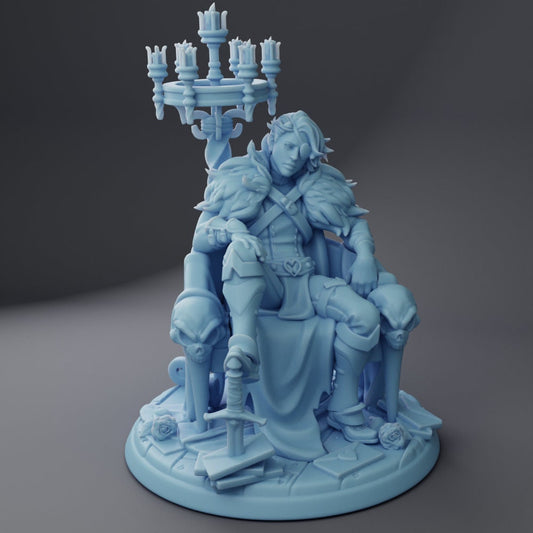 Human Male Bandit - Twin Goddess Miniatures - D&D - TTRPG - 32mm Miniature - Pathfinder - Unpainted - Swif Bigdagger