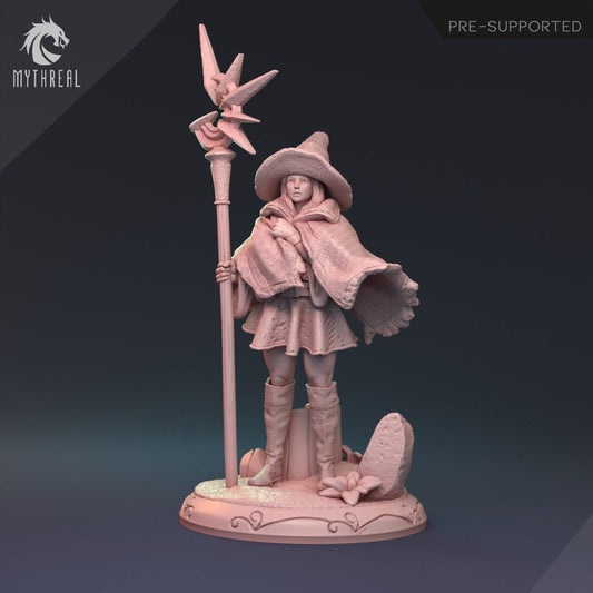 Human Female Sorceress or Wizard for TTRPG by HardWitch Games - Tamara Meliforth - Pathfinder - D&D - TTRPG - Gift for Gamers