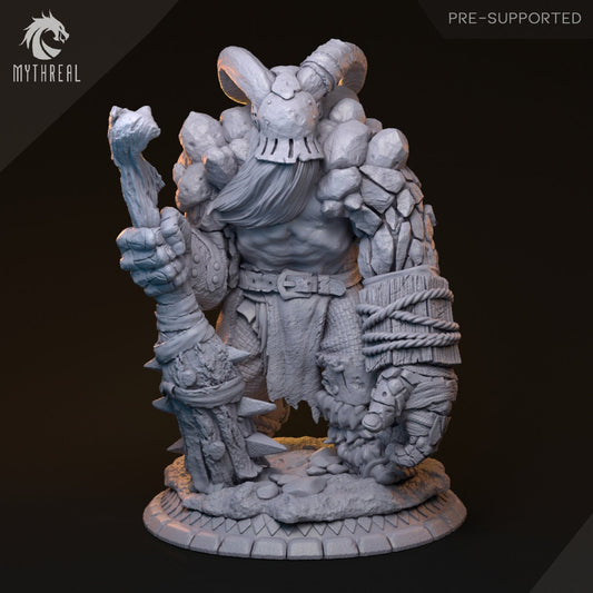 Stone Demon for TTRPG by HardWitch Games - Galad, Child of Izumas - Pathfinder - D&D - TTRPG - Gift for Gamers