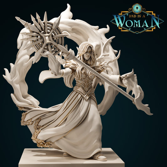 Female Changeling Sorcerer for TTRPG - DND is a Woman - Mal - Pathfinder - D&D - TTRPG