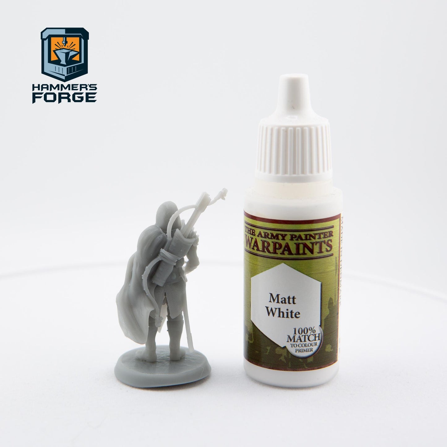 Male Wood Elf Ranger Miniature for D&D - TTRPG - 32mm Miniature - Pathfinder - Unpainted - Pes Lukas