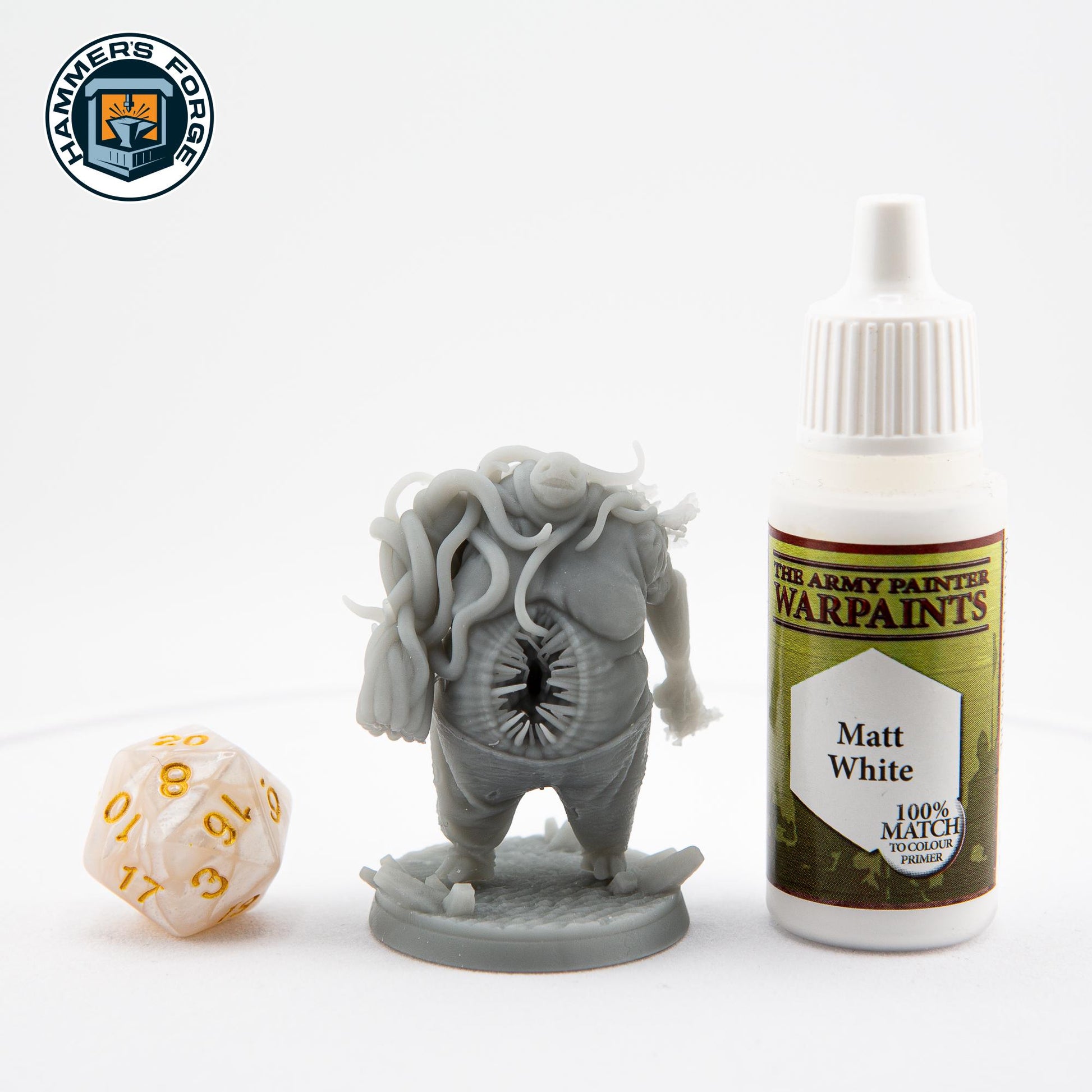 The Eater Miniature - Cursed Mermaid - 32mm Scale - Terror on Cursed Water - Monolith Arts - Pathfinder - 5E