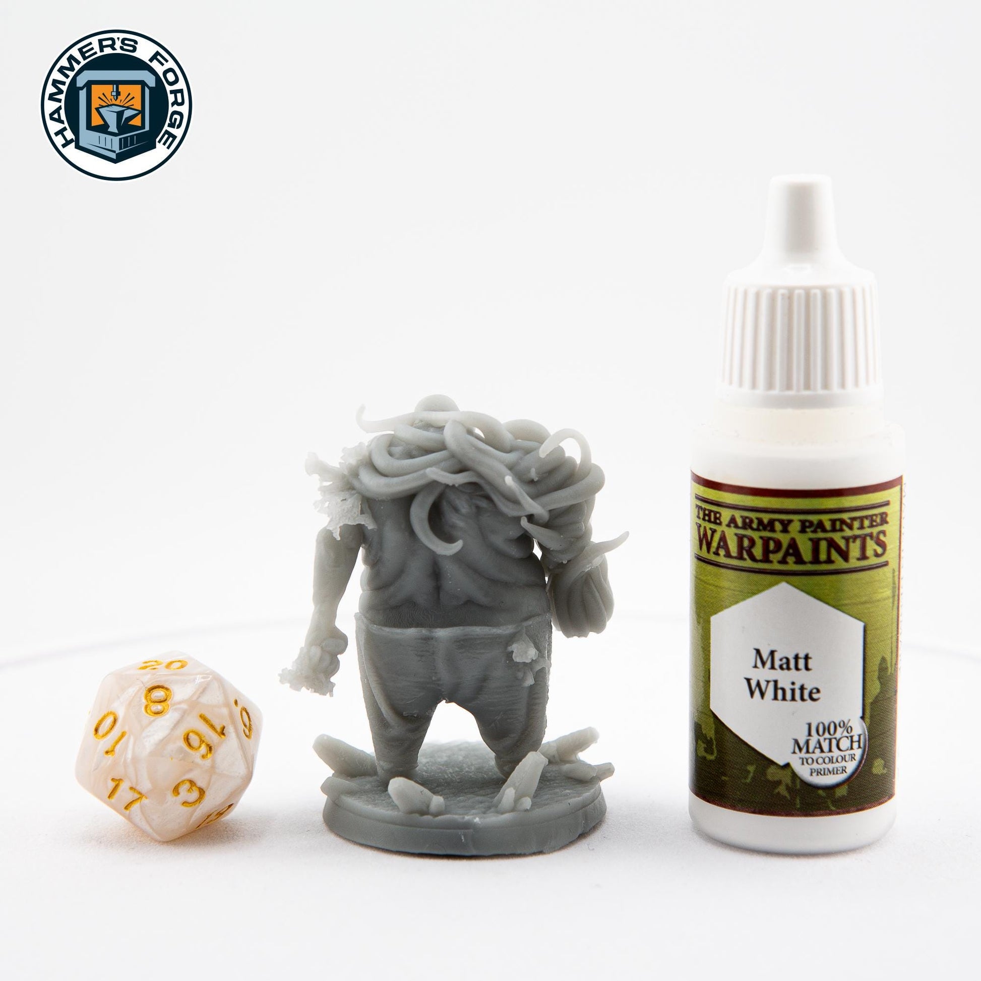 The Eater Miniature - Cursed Mermaid - 32mm Scale - Terror on Cursed Water - Monolith Arts - Pathfinder - 5E