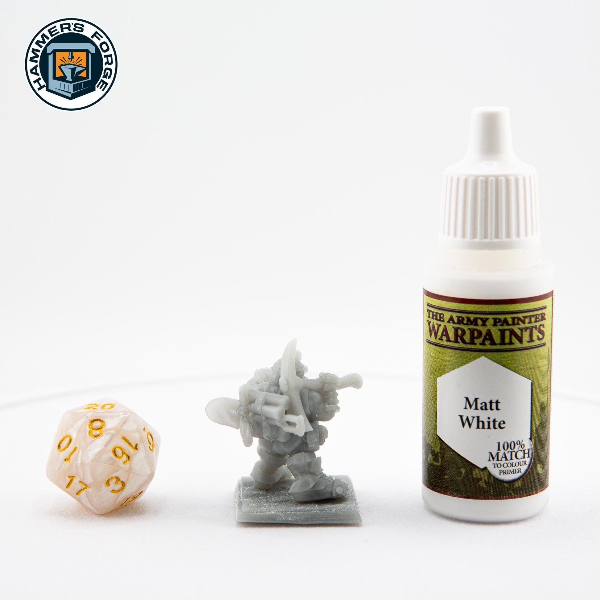 Dwarf Male Miner - NPC - TTRPG - 28mm Miniature - D&D - Pathfinder - Unpainted - Heroes and Beasts