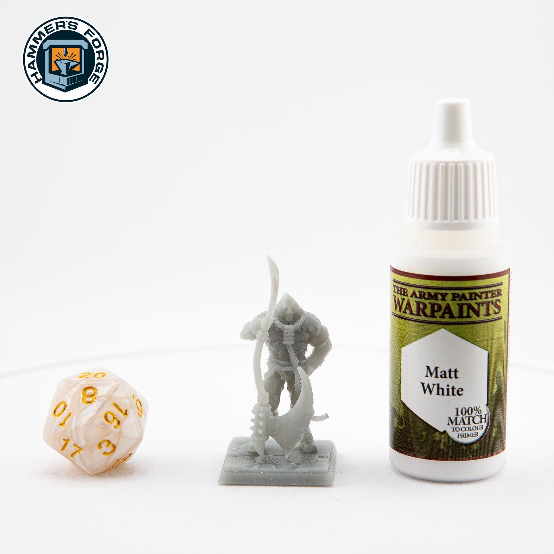 Human Male Executioner - NPC - TTRPG - 28mm Miniature - D&D - Pathfinder - Unpainted - Heroes and Beasts