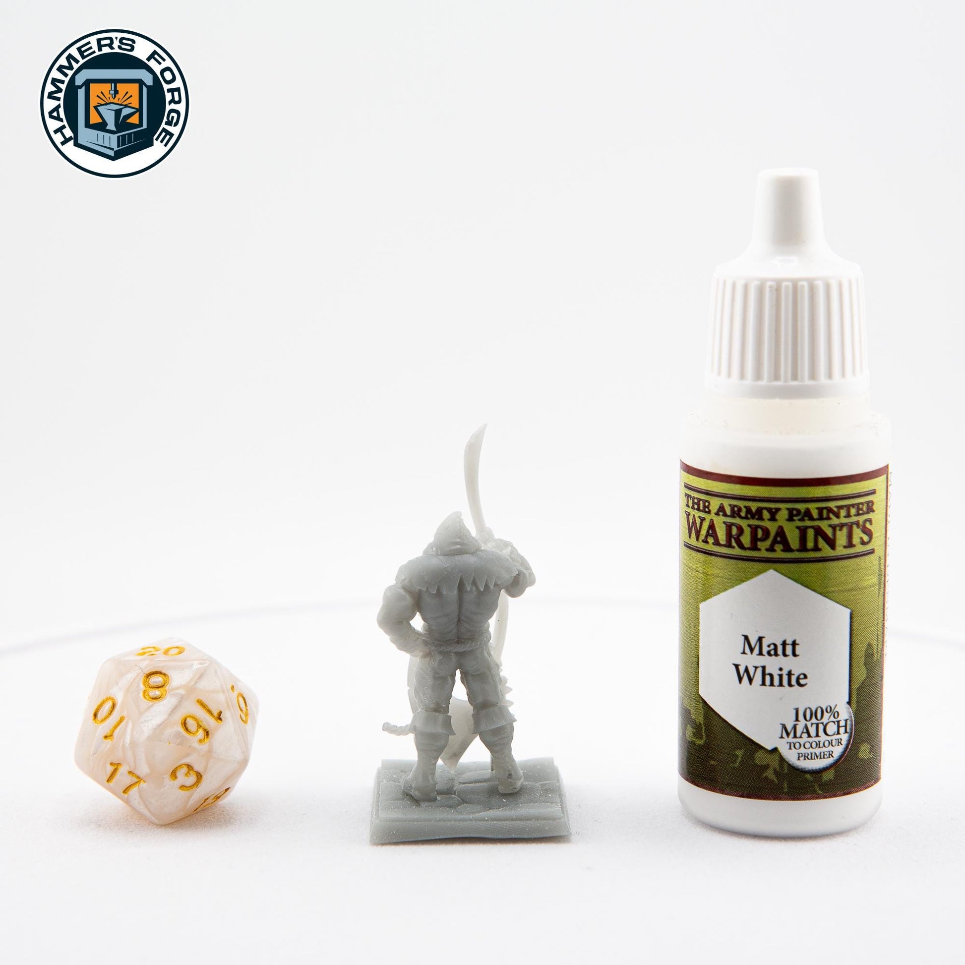 Human Male Executioner - NPC - TTRPG - 28mm Miniature - D&D - Pathfinder - Unpainted - Heroes and Beasts