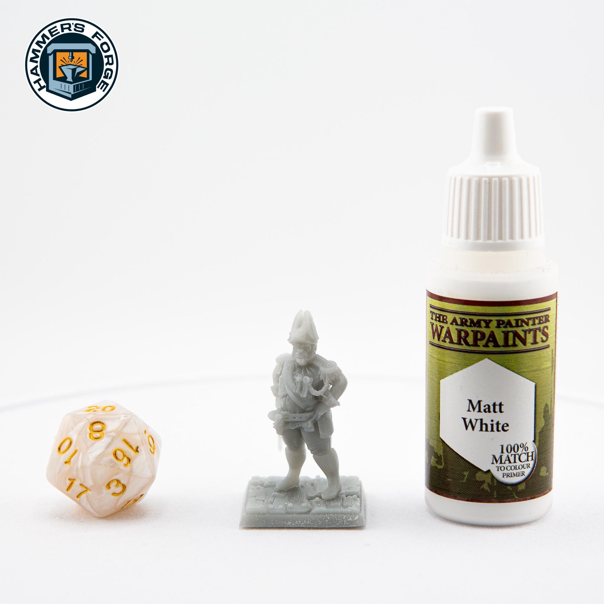 Human Male Admiral - NPC - TTRPG - 28mm Miniature - D&D - Pathfinder - Unpainted - Heroes and Beasts