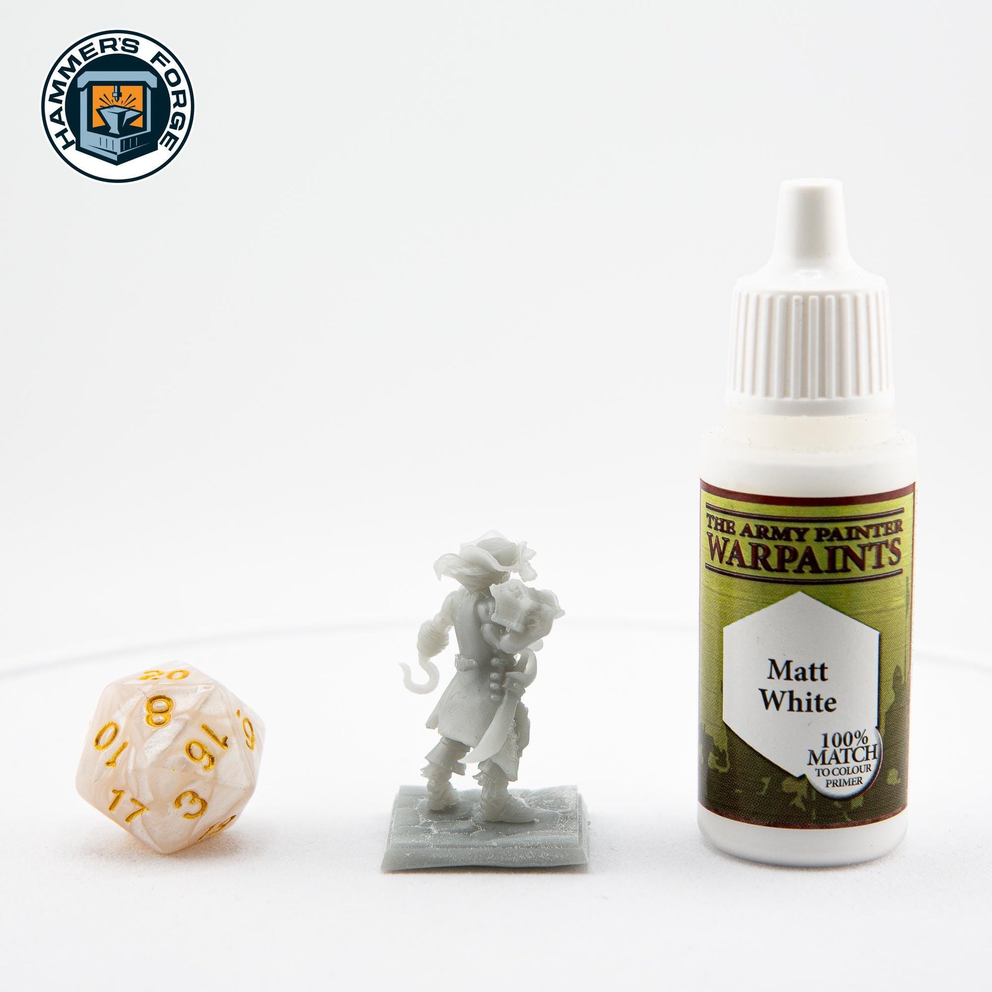 Human Male Pirate - NPC - TTRPG - 28mm Miniature - D&D - Pathfinder - Unpainted - Heroes and Beasts