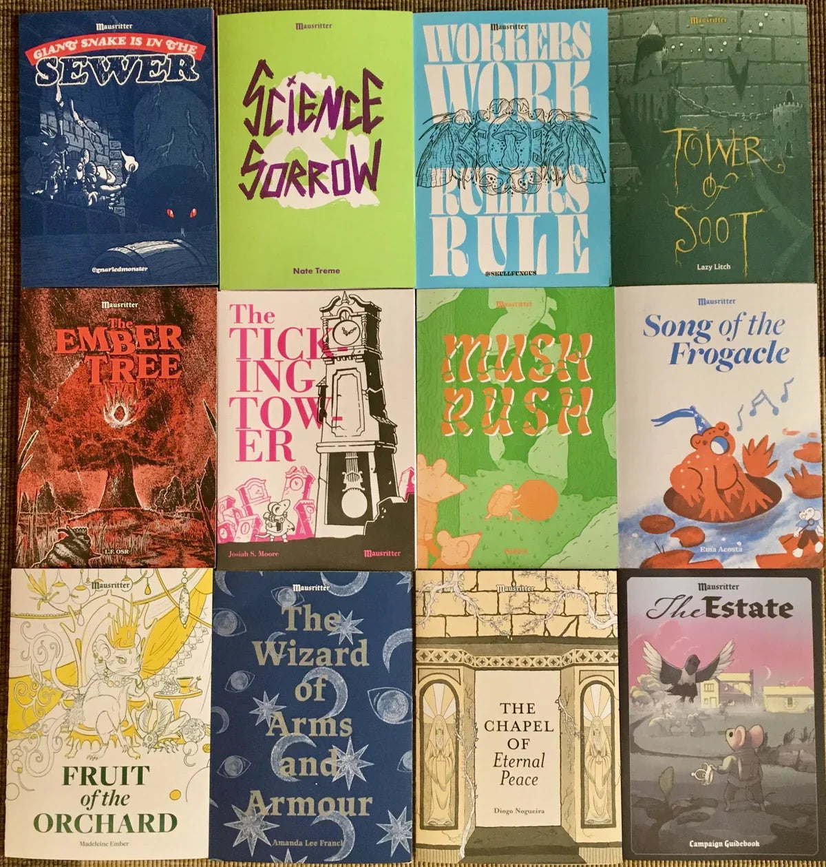 Mausritter RPG: the Estate Adventure Collection