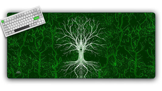 Mono Green Gaming Mat