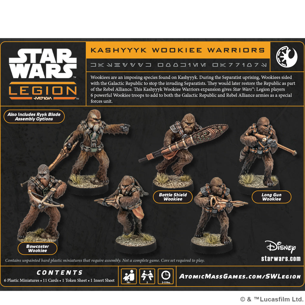 Star Wars Legion: Kashyyyk Wookie Warriors