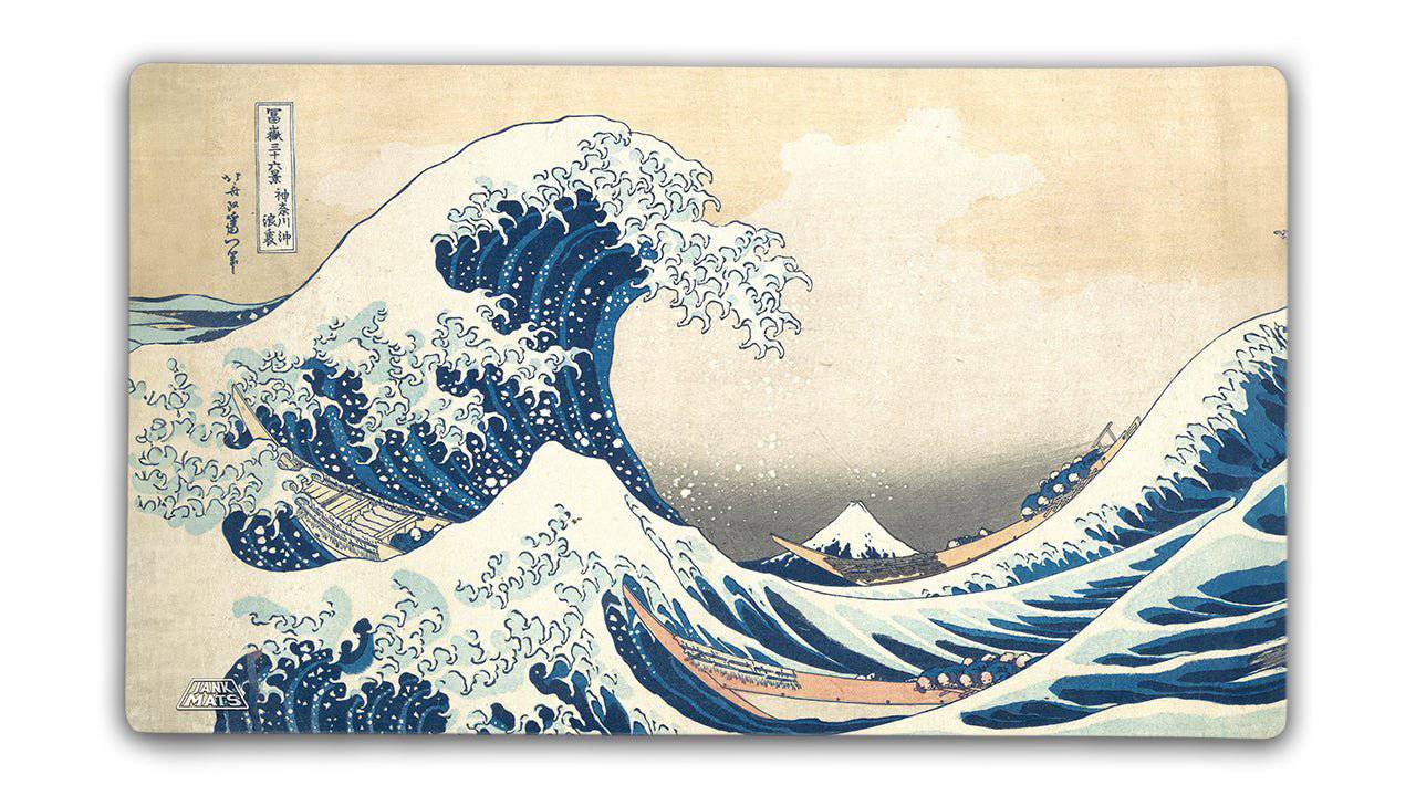 The Big Wave TCG Playmat or XL Desktop