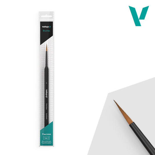 Vallejo Hobby Brushes: Precision - Synthetic - Size 2
