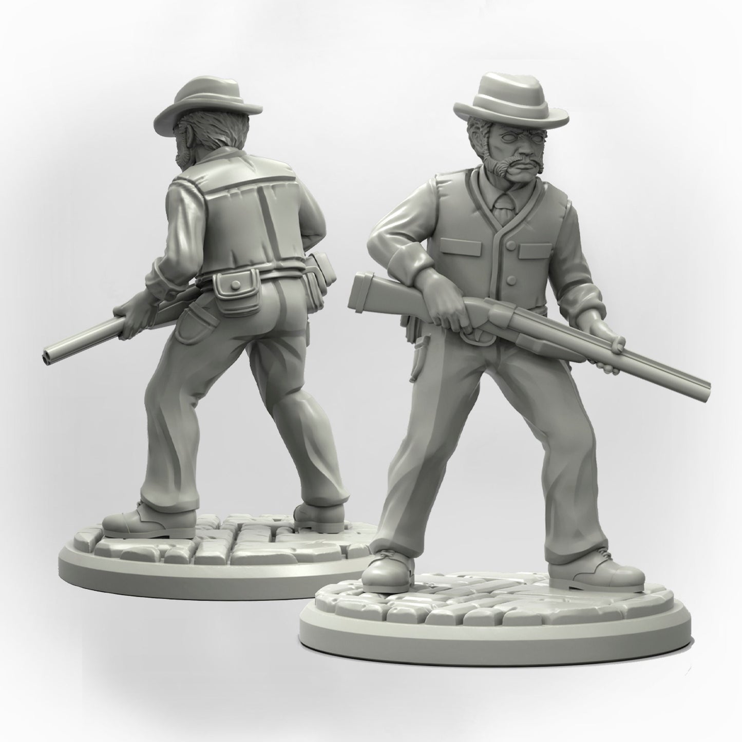 Call of Cthulhu Investigator Miniatures - Athlete - Butler - Handyman, Millionaire, Shaman, Urchin, TTRPG Miniatures